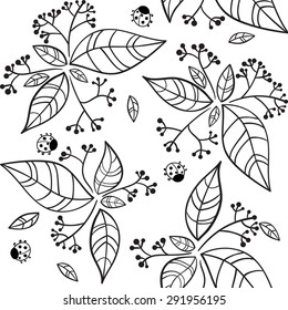 Floral seamless pattern.Seamless pattern can be used for wallpaper, pattern fills, web page background,surface textures.