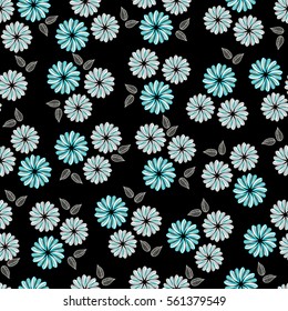 Floral seamless pattern-vector illustration. Folklore ornament. Print batik.