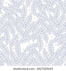 Patrón de textil sin costura floral en estilo asiático batik