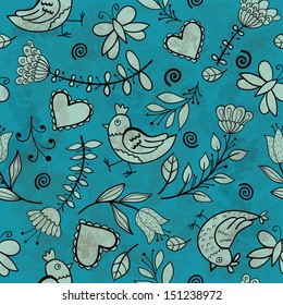 floral seamless texture