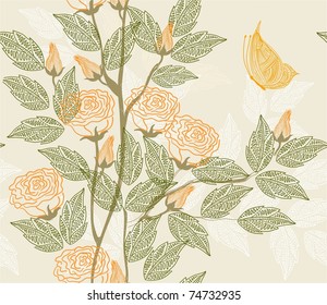 floral seamless texture