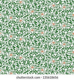  Floral seamless texture, endless pattern with flowers. Seamless pattern can be used for wallpaper, pattern fills