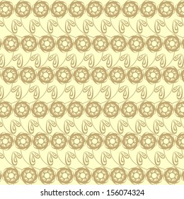 floral seamless vector background