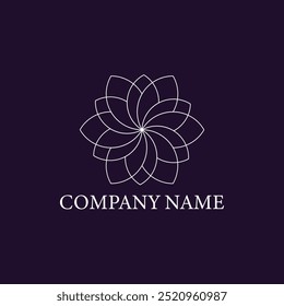 floral seamless floral vector flower logo fashion floral design flower vector mandala branding corporate modern logos modern logo design creative creative logos minimalist Company Brand Logo Design