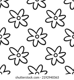 Floral Seamless vector illustration pattern background. Design for use all over textile fabric print wrapping paper and others. Vintage spring flower repeatable print design ready to print graphic
