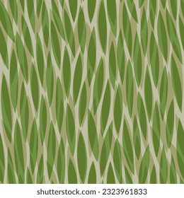 Floral seamless vector pattern. Leafs subtle background. 