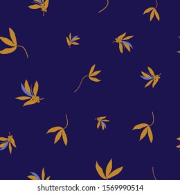 Floral seamless vector repeat pattern perfect for fabrics, mugs, greeting cards, prints, packaging, branding, gift wrap or as a wall paper background.
