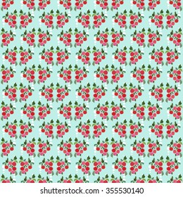 Floral seamless vintage pattern.