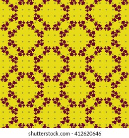 Floral seamless vintage pattern.