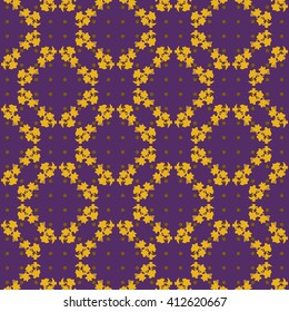 Floral seamless vintage pattern.