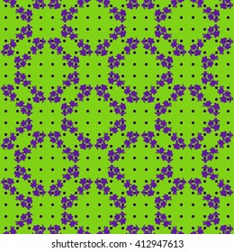 Floral seamless vintage pattern.