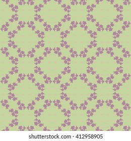 Floral seamless vintage pattern.