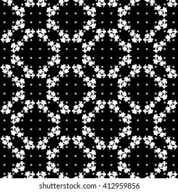 Floral seamless vintage pattern.