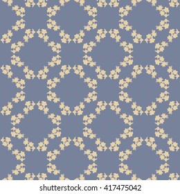 Floral seamless vintage pattern.