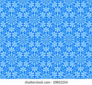 Floral seamless wallpaper.