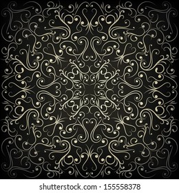 Floral seamless wallpaper pattern 