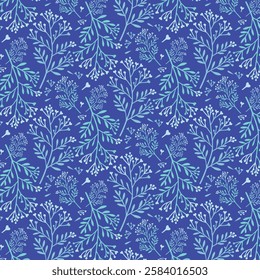 floral seamless wallpaper pattern for bedding fabric textile digital print and home applications