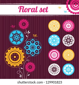 Floral set