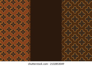 Floral set batik texture with color combination pattern.