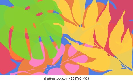 forma floral abstrata mínima. Utilizado para decoração, design de publicidade, sites ou publicações, banners, cartazes e brochuras.