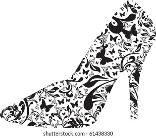 601 Butterfly high heel shoe Images, Stock Photos & Vectors | Shutterstock