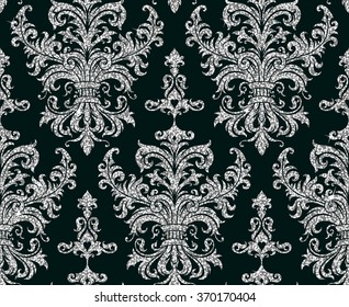 floral silver wallpaper