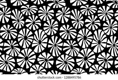 Floral  Simple Abstract Vector Seamless Pattern