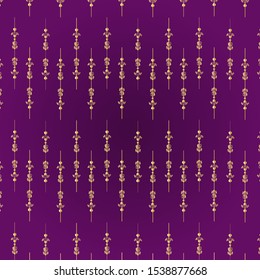 Floral Spear Decal Repeating Pattern Background