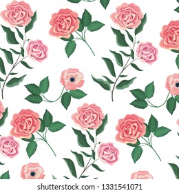 Floral spring background