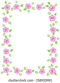 340,745 Pink floral border Images, Stock Photos & Vectors | Shutterstock