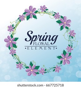 Floral Spring Graphic Design