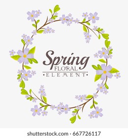 Floral Spring Graphic Design