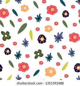 Floral spring pattern