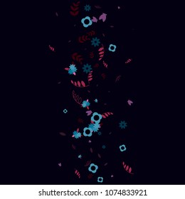 Floral Spring and Summer Vector Wallpaper with Flowers, Leaves, Butterflies, Green Branches. Easter, Mother's Day, 8 March, Birthday, Wedding Background for Banners, Cards, Posters, Invitations.