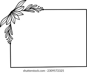 floral square frame, frame, design, decoration, square, border, vector, invitation, background, vintage, illustration, flower, card, wedding, decorative, leaf, banner, graphic, pattern, set, element, 