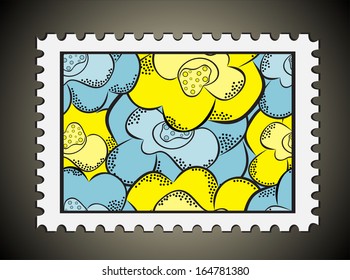 floral stamp