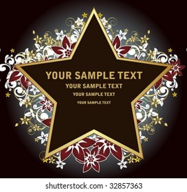 Floral star