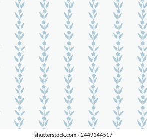 Floral stripe flower repeat pattern small flower ditsy floral pattern vector file