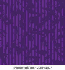 Floral striped seamless pattern design for fashion textiles and graphics