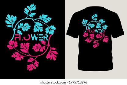 floral style t-shirt designs for t-shirt, business background, logo, poster, website, wallpaper, abstract vector