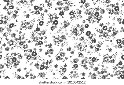 floral style vector pattern