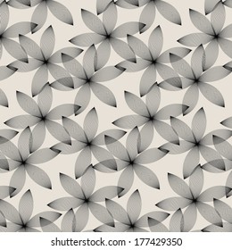  floral stylish background, seamless pattern