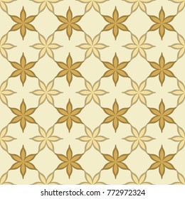 Floral stylish seamless pattern. Abstract vector repeating texture. Interior decoration, wallpaper, presentation, background, textile design