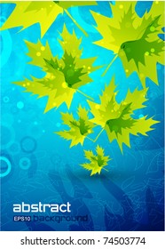 Floral summer background