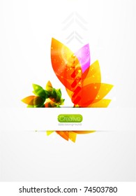 Fondo floral de verano