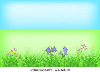 青空草原stock Vectors Images Vector Art Shutterstock