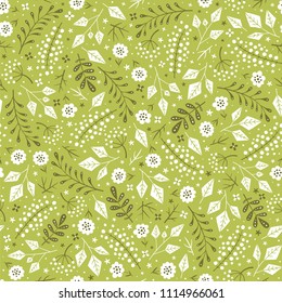 Floral surface pattern design. Vector seamless texture can be used for fabric, wrapping paper, greeting cards, phone cases, stationery and gift products. 