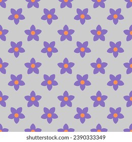 Floral surface pattern vector design