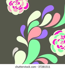 floral y giratorio