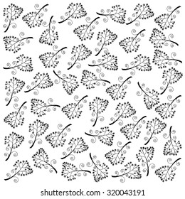 floral swirl pattern